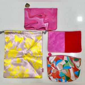 BRAND NEW Makeup Bags - Set of 4